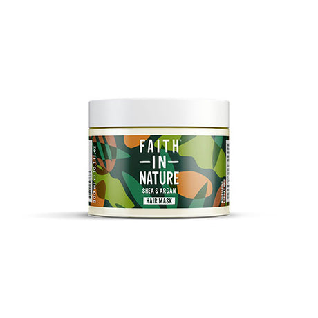 Faith in Nature Hårmaske (300 ml) | Shea & Argan fra Faith in Nature på Mecindo.dk