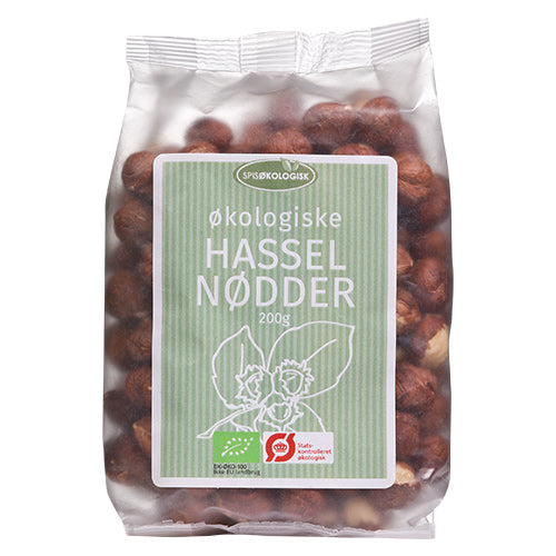 Spis Økologisk Hasselnødder Ø | 200 gr fra Spis Økologisk på Mecindo.dk