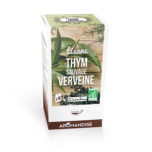 Aromandise Timian Te M. Citronverbena Økologisk | 18 br fra Aromandise på Mecindo.dk