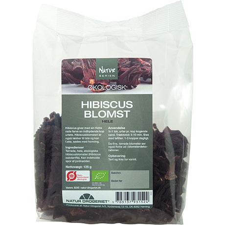 Natur-Drogeriet Hibiscus Hel Økologisk | 125 gr
