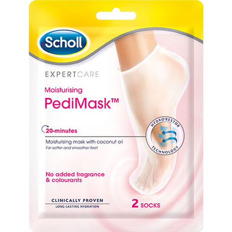 Scholl Moisturising Pedimask U/ Perfume fra Scholl på Mecindo.dk