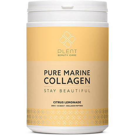 Plent Pure Marine Collagen (300 gr) | Citrus Lemonade fra Plent på Mecindo.dk