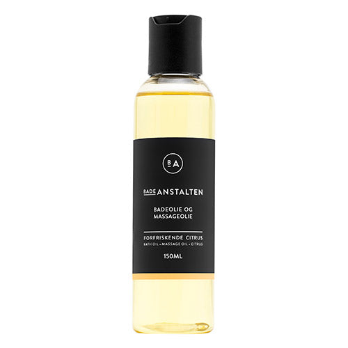 Badeanstalten Badeolie Forfriskende Citron | 150 ml fra Badeanstalten på Mecindo.dk