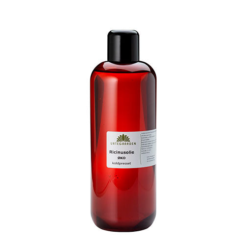 Urtegaarden Castor Oil (Ricinusolie) - Økologisk | 500 ml fra Urtegaarden på Mecindo.dk
