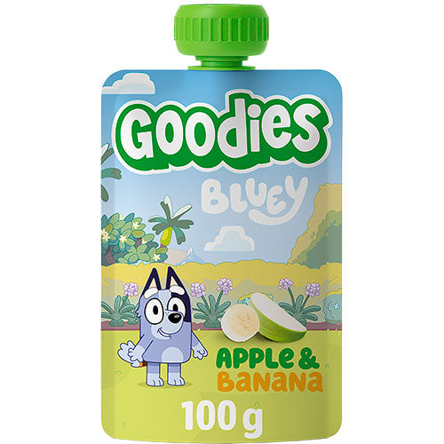 Goodies Bluey apple & banana smoothie | 100 gr