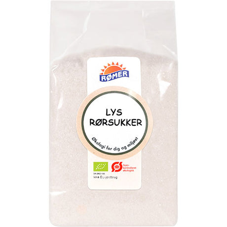 Rømer Rørsukker Lys Fin Økologisk | 500 gr fra Rømer på Mecindo.dk