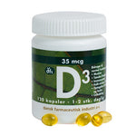 DFI D3-vitamin 35 Mcg | 120 kapsler