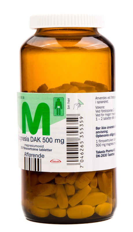 Magnesia Dak | 250 Tabl. fra Magnesia på Mecindo.dk