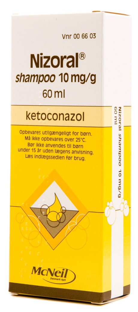 Nizoral Skaelshampoo | 60 ml fra Nizoral på Mecindo.dk