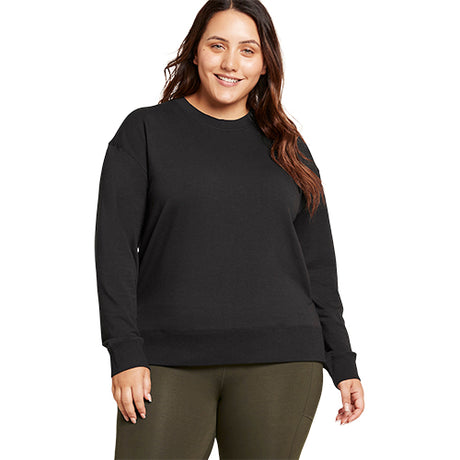 Boody Women´s Weekend Crew Pullover Sort | Str. S fra Boody på Mecindo.dk
