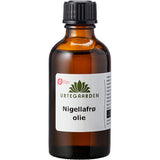Urtegaarden Nigellafrøolie Økologisk | 50 ml fra Urtegaarden på Mecindo.dk