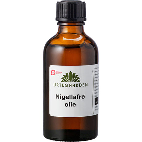 Urtegaarden Nigellafrøolie Økologisk | 50 ml fra Urtegaarden på Mecindo.dk