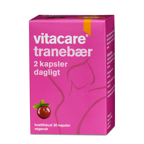 VitaCare Tranebær Stærk | 30 kapsler fra VitaCare på Mecindo.dk