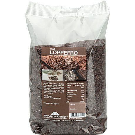 Natur-Drogeriet Loppefrø | 1 kg fra Natur-Drogeriet på Mecindo.dk