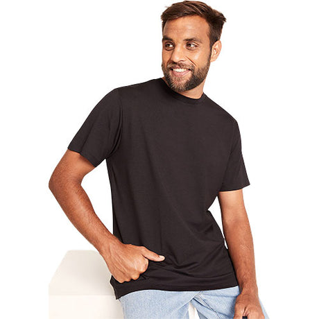 Boody Men's Classic Crew Neck T-shirt Sort | Str. L fra Boody på Mecindo.dk