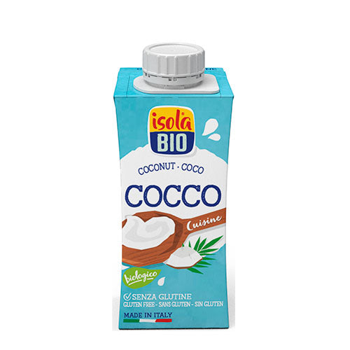 Isola Bio Kokosfløde Økologisk | 200 ml fra Isola Bio på Mecindo.dk