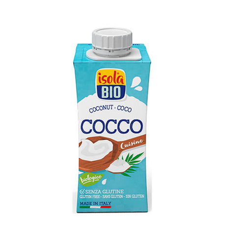 Isola Bio Kokosfløde Økologisk | 200 ml fra Isola Bio på Mecindo.dk