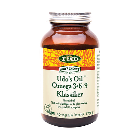 Udo´s Choice Oil Blend Kapsler | 90 kapsler fra Udo´s Choice på Mecindo.dk