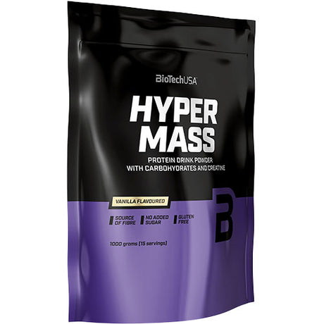 BioTechUSA Hyper Mass Protein Pulver - Vanilje | 1000 gr fra BioTechUSA på Mecindo.dk