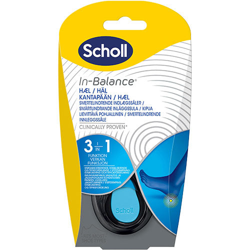 Scholl Scholl Med Insoles Heel 3in1 (S) fra Scholl på Mecindo.dk