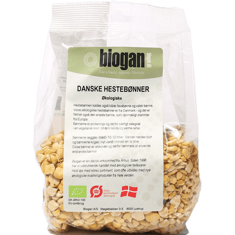 Biogan Favabønner/hestebønner Økologisk | 400 g