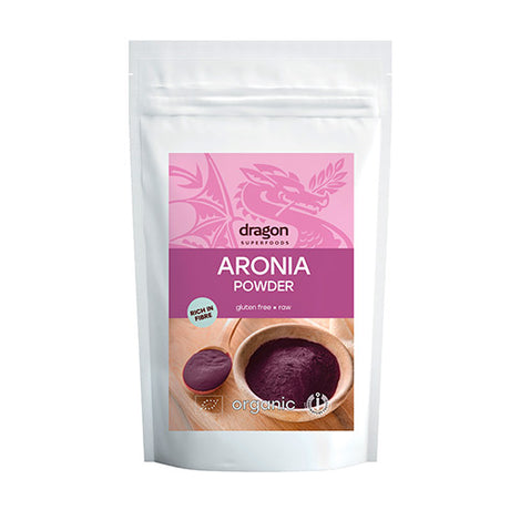 Dragon Superfoods Aronia Pulver | 200 gr fra Dragon Superfoods på Mecindo.dk