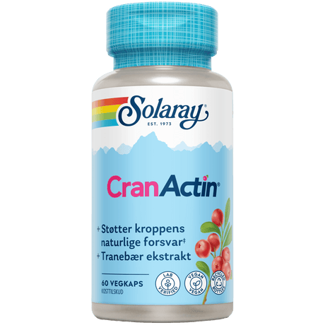 Solaray Cranactin Tranebærekstrakt 400 mg | 60 kapsler
