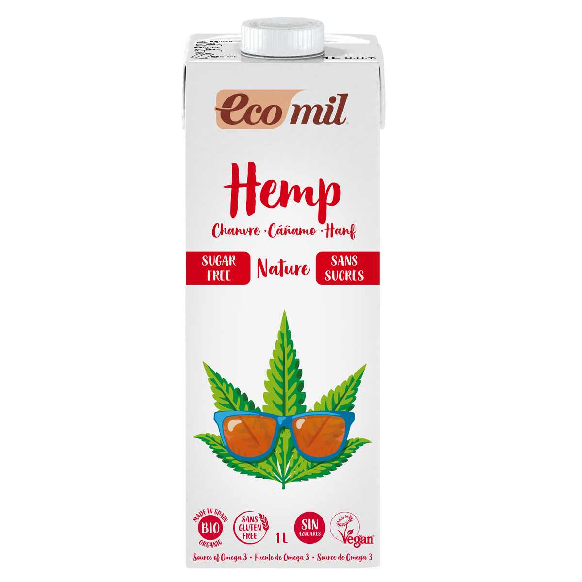 Ecomil Hamp Drik Økologisk | 1 liter