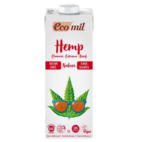Ecomil Hamp Drik Økologisk | 1 liter
