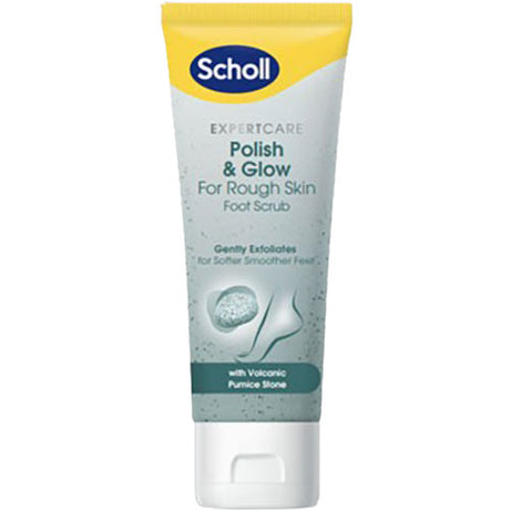 Scholl Eksfolierende Fodscrub | 75 ml fra Scholl på Mecindo.dk