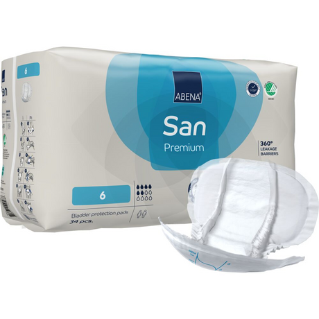 Abena San Premium 6 | 34 stk fra Abena på Mecindo.dk