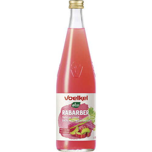 Voelkel Rabarber Nektar Økologisk | 700 ml fra Voelkel på Mecindo.dk