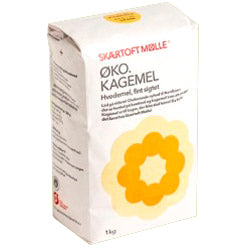 Skaertoft mølle Kagemel Fint Sigtet Hvede Økologisk | 1 kg fra Skaertoft mølle på Mecindo.dk