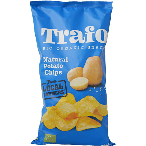 Kartoffelchips med havsalt Ø fra Trafo på Mecindo.dk