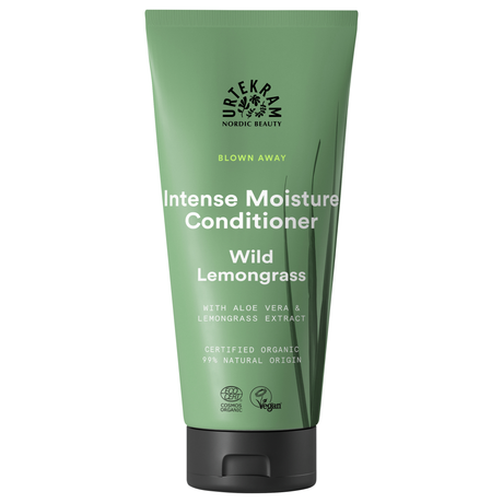 Urtekram Conditioner Wild Lemongrass | 180 ml fra Urtekram på Mecindo.dk