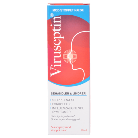 Viruseptin Næsespray Mod Stoppet Næse | 20 ml