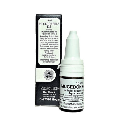 Sanum Mucedokehl D5 Dråber | 10 ml fra Sanum på Mecindo.dk