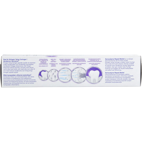 Sensodyne Rapid Relief Tandpasta | 75 ml fra Sensodyne på Mecindo.dk