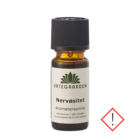 Urtegaarden Nervøsitet | 10 ml fra Urtegaarden på Mecindo.dk