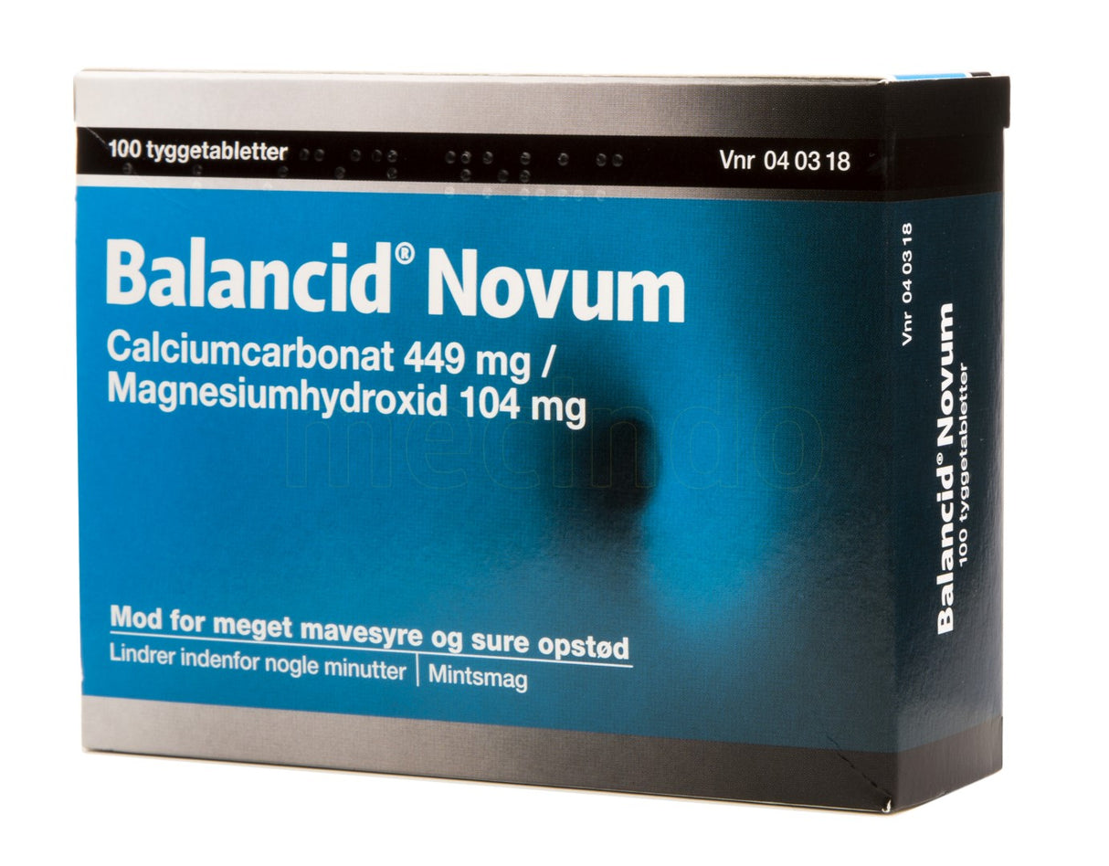 Meda Balancid Novum | 100 Tabl. fra Meda på Mecindo.dk