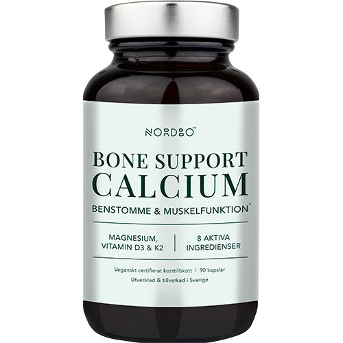Nordbo Bone Support Calcium | 90 Kapsler fra NORDBO på Mecindo.dk