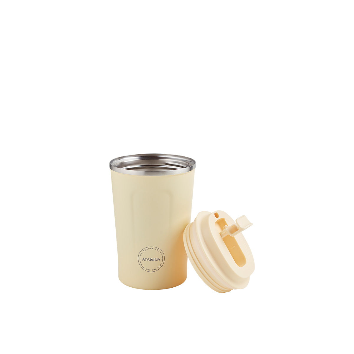 AYA&IDA CUP2GO 380 ml | Butter Yellow fra AYA&IDA på Mecindo.dk
