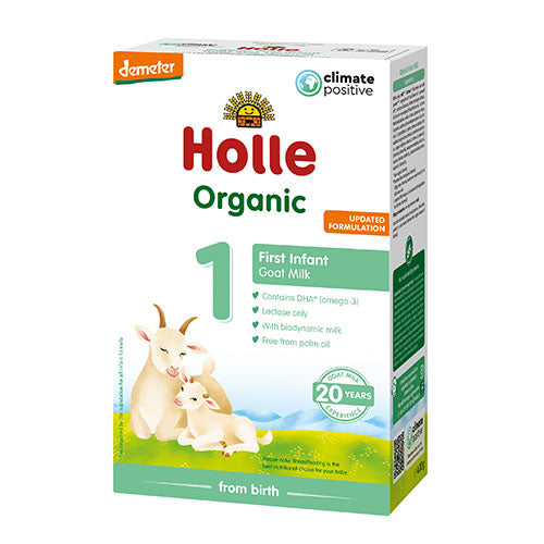 Holle Modermaelkserstatning Økologisk Gedemaelk Basis 1 | 400 gr fra Holle på Mecindo.dk