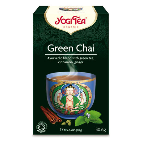 Yogi Green Chai Te | 17 br fra Yogi på Mecindo.dk