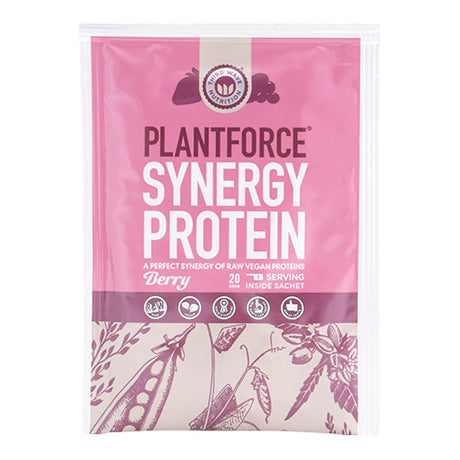 Plantforce Protein Baer Synergy | 20 gr fra Plantforce på Mecindo.dk