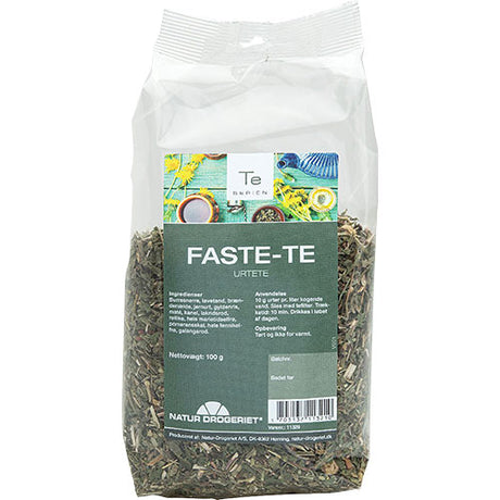 Natur-Drogeriet 8429 Faste Te | 100 gr fra Natur-Drogeriet på Mecindo.dk