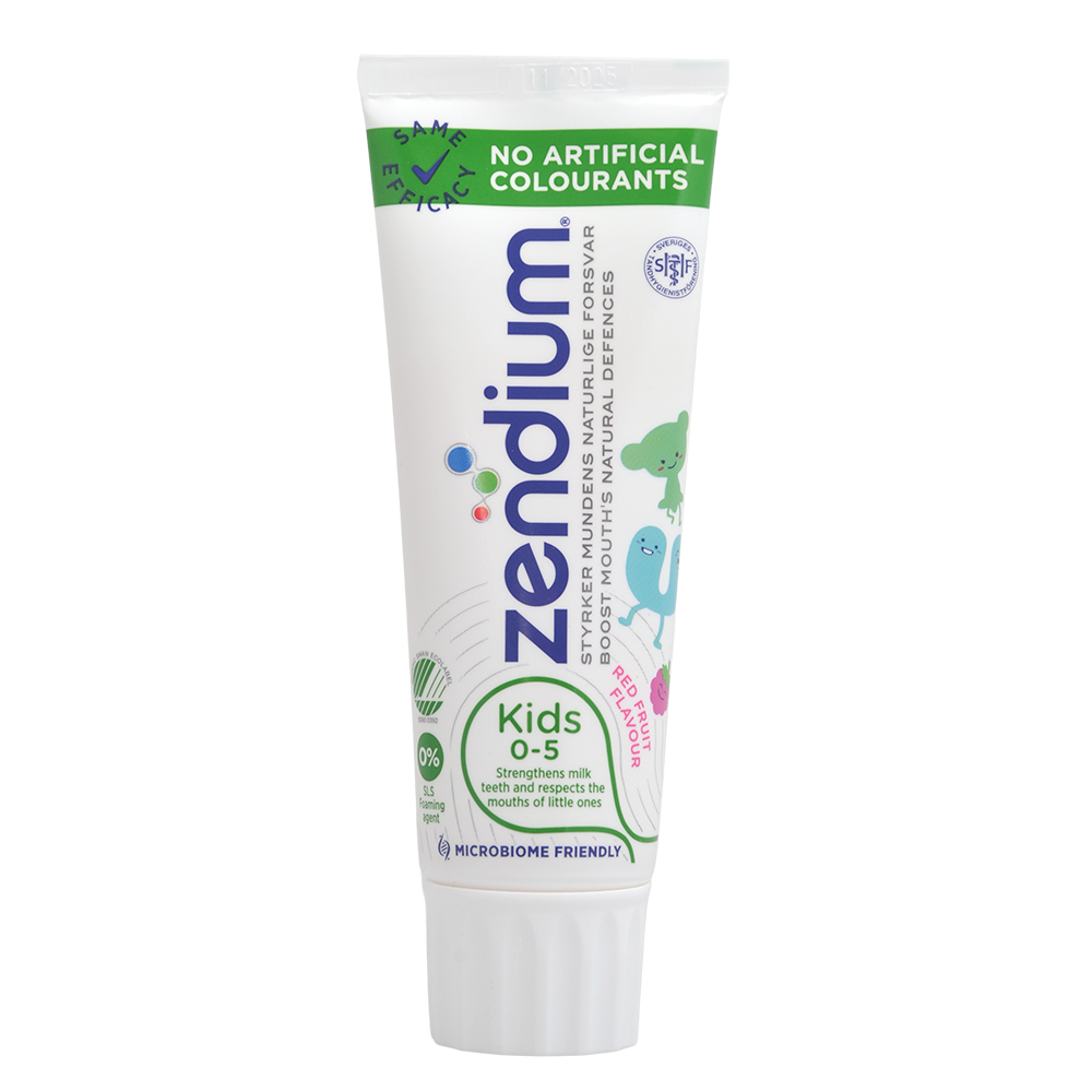 Zendium Tandpasta (75 ml) | Kids 0-5 År fra Zendium på Mecindo.dk
