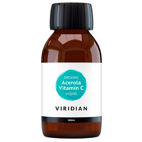 Viridian Nutrition Acerola C Vitamin Flydende Ø | 100 ml fra Viridian Nutrition på Mecindo.dk