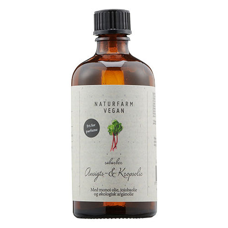 Naturfarm Kropsolie Rabarber | 100 ml fra Naturfarm på Mecindo.dk