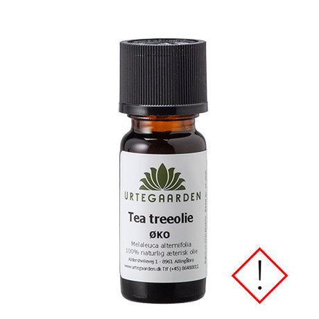 Urtegaarden Tea Treeolie Øko | 10 ml fra Urtegaarden på Mecindo.dk
